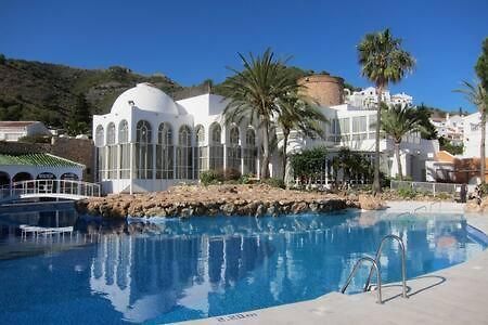 Bonito Apartamento Con Preciosas Vistas Y Piscina Nerja Exterior photo